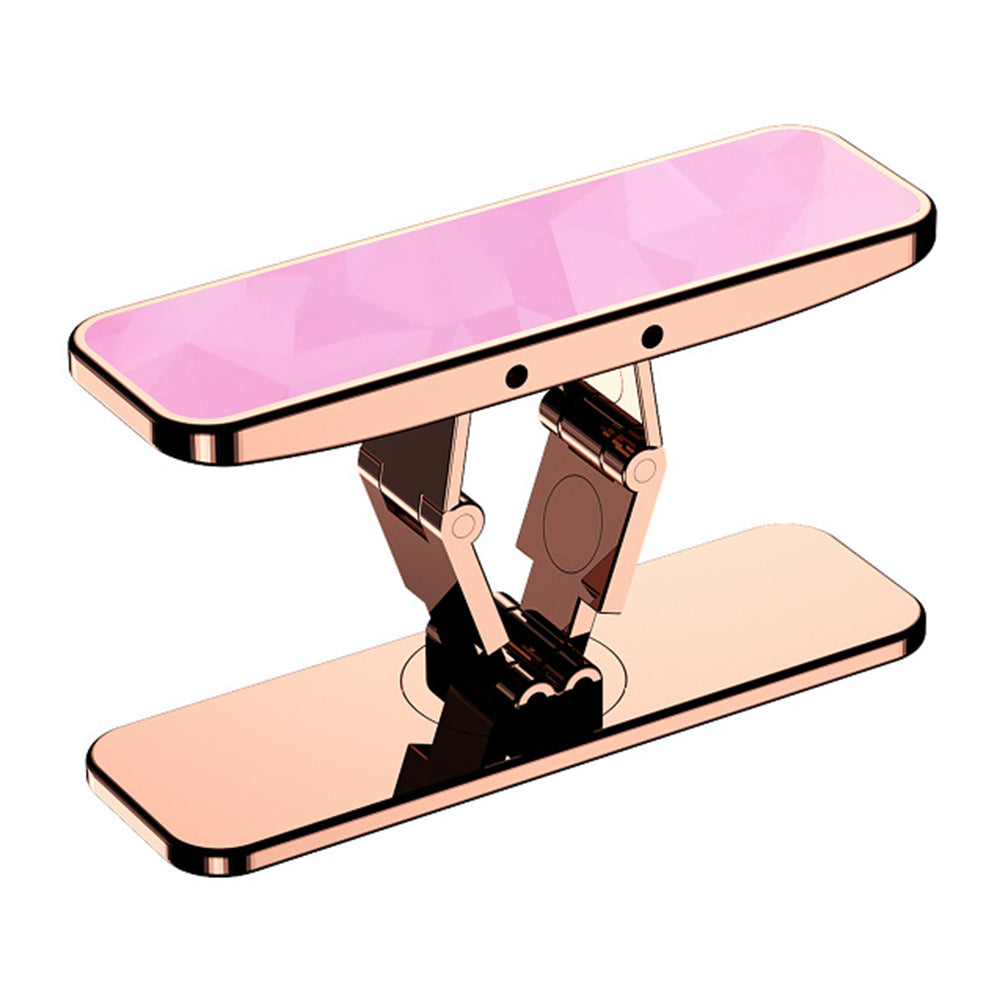 Univerzální mini stojan na mobilní telefon Skládací otočný držák na telefon ze slitiny zinku Univerzální mini stojan na mobilní telefon Skládací otočný držák na telefon ze slitiny zinku